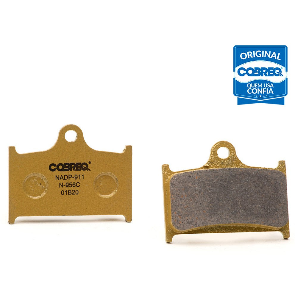 Pastilha de Freio Cerâmica Dianteira - Cobreq - N-956C - (1)