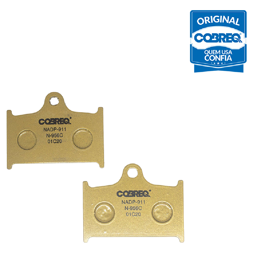 Pastilha de Freio Cerâmica Dianteira - Cobreq - N-956C - (2)