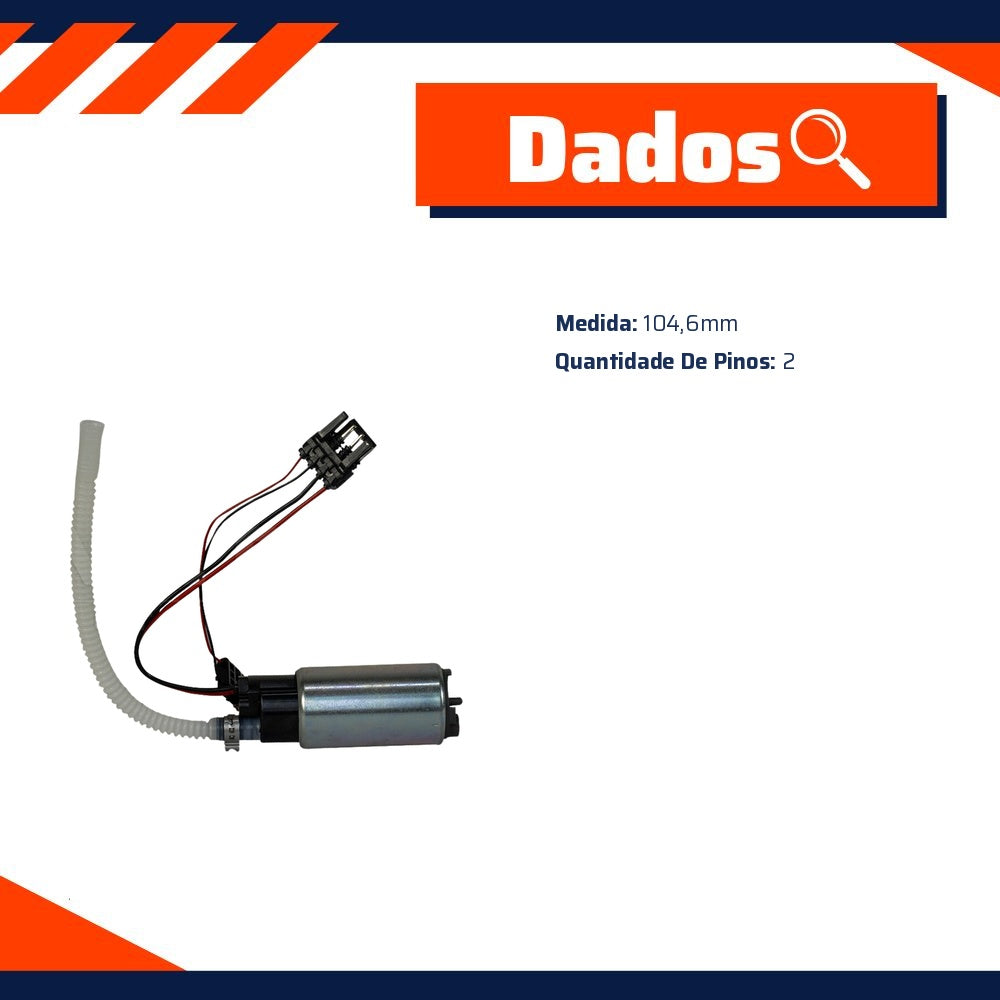 Bomba Combustivel para Fiat Toro e Jeep Renegade - E-Klass - EBC1184F - (4)