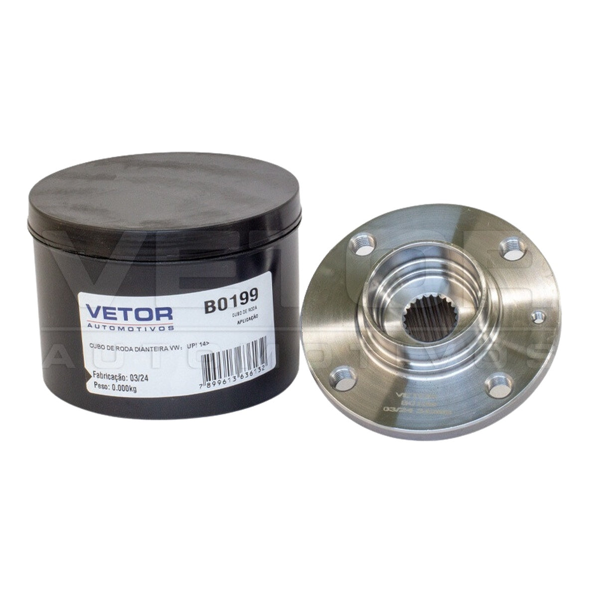 Cubo de Roda Dianteira - Vetor - B0199 - (1)