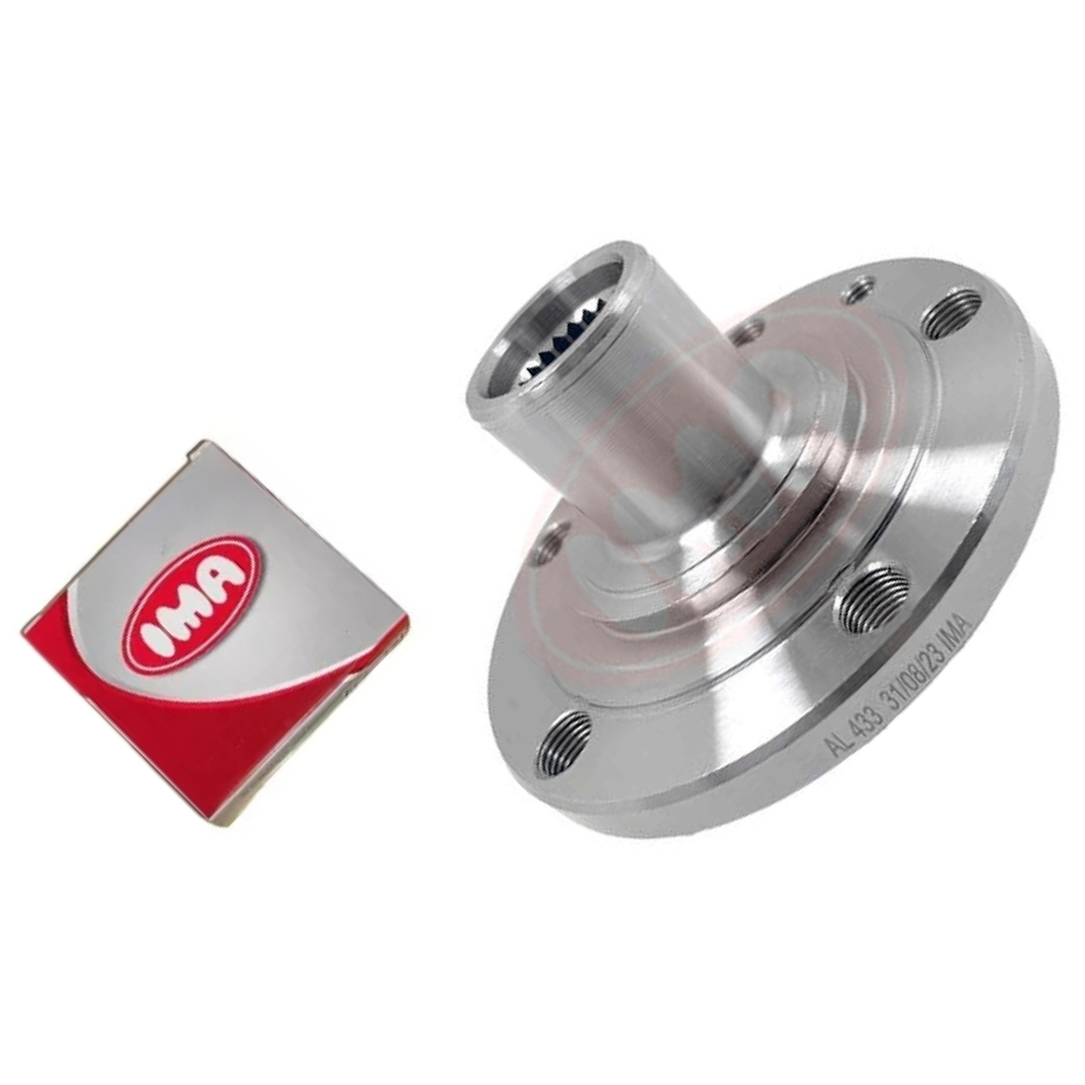 Cubo de Roda Dianteiro Forjado para Fiat Fastback - IMA - AL-433 - (4)