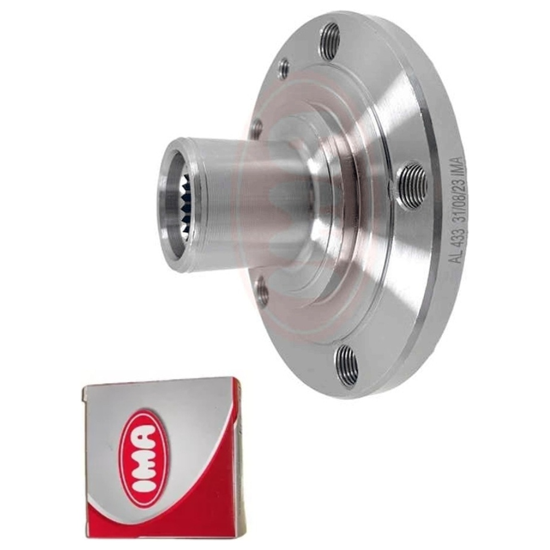 Cubo de Roda Dianteiro Forjado para Fiat Fastback - IMA - AL-433 - (5)