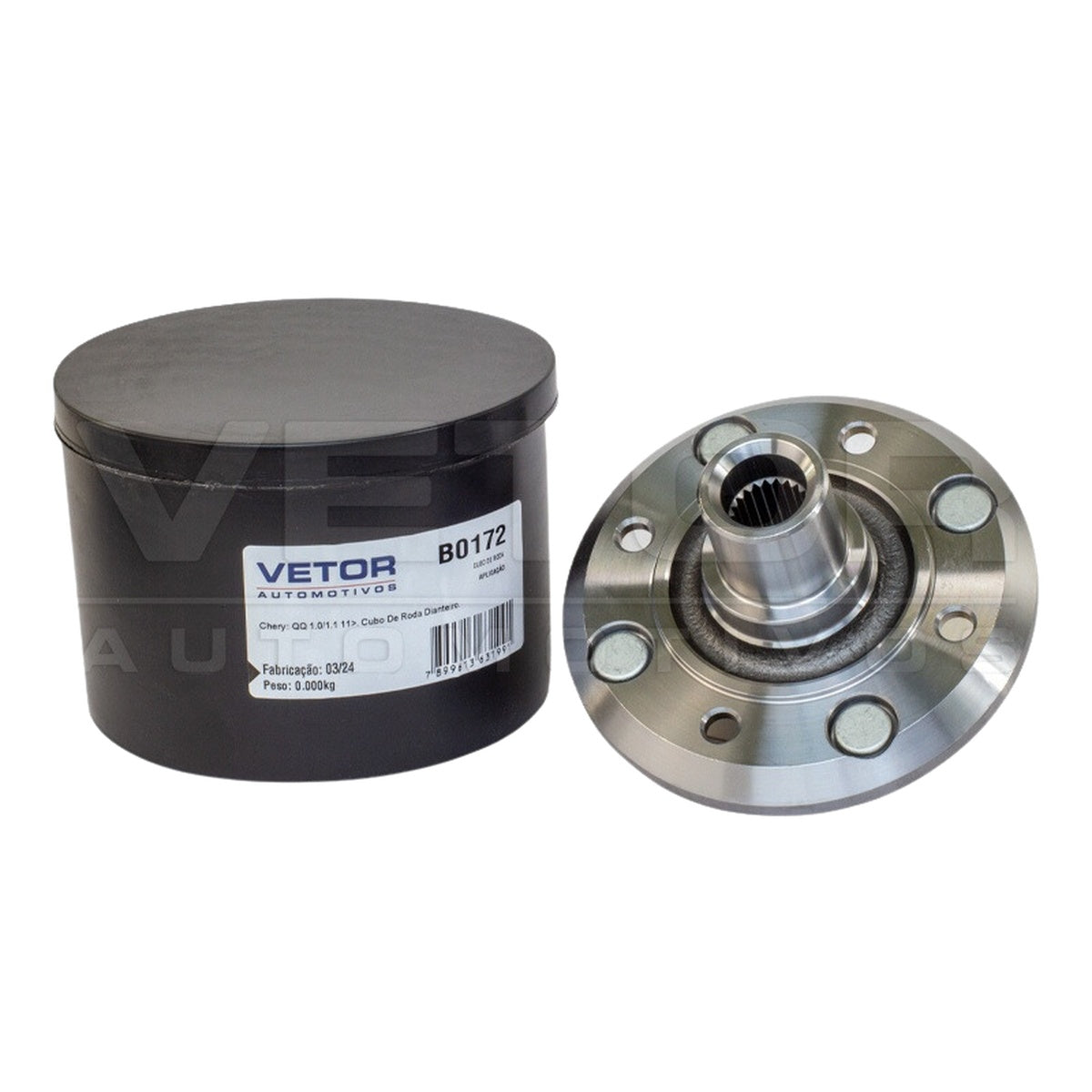 Cubo Roda Dianteira - Vetor - B0172 - (1)