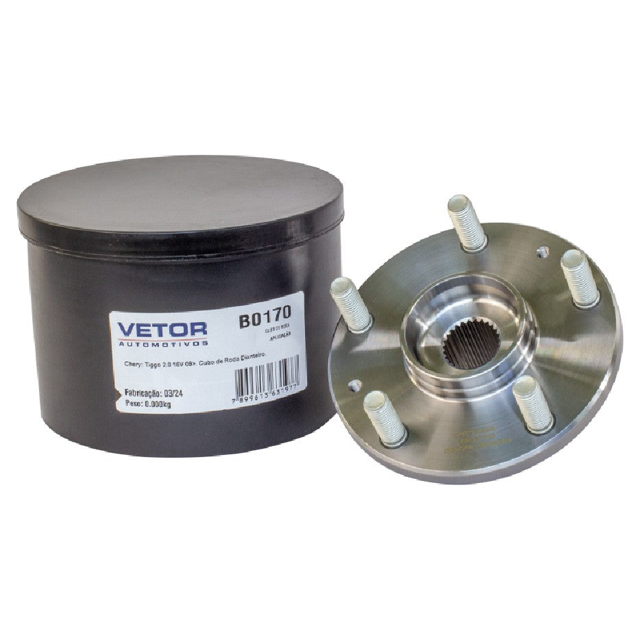 Cubo de Roda Dianteiro 26 Dentes para Chery Tiggo - Vetor - B0170 - (4)
