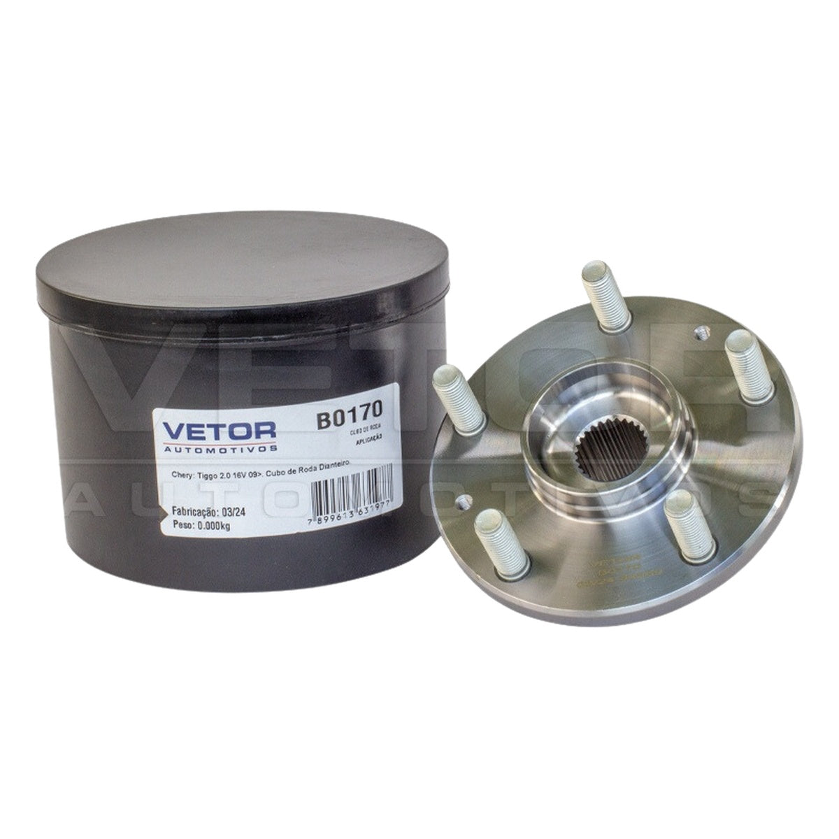 Cubo Roda Dianteira - Vetor - B0170 - (1)