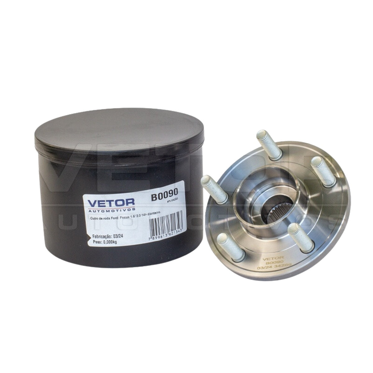 Cubo Roda Dianteira - Vetor - B0090 - (1)