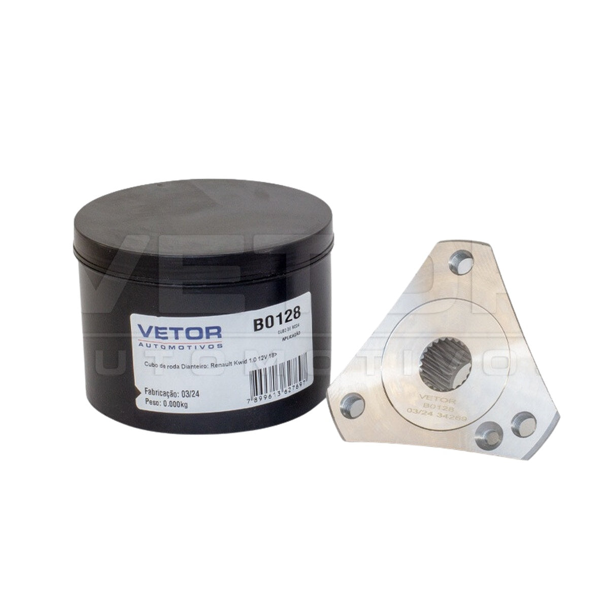 Cubo Roda Dianteira - Vetor - B0128 - (1)