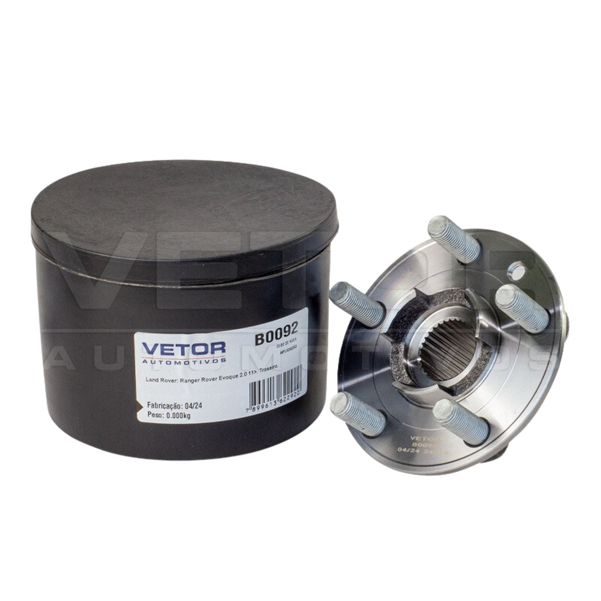 Cubo Roda Traseira - Vetor - B0092 - (1)
