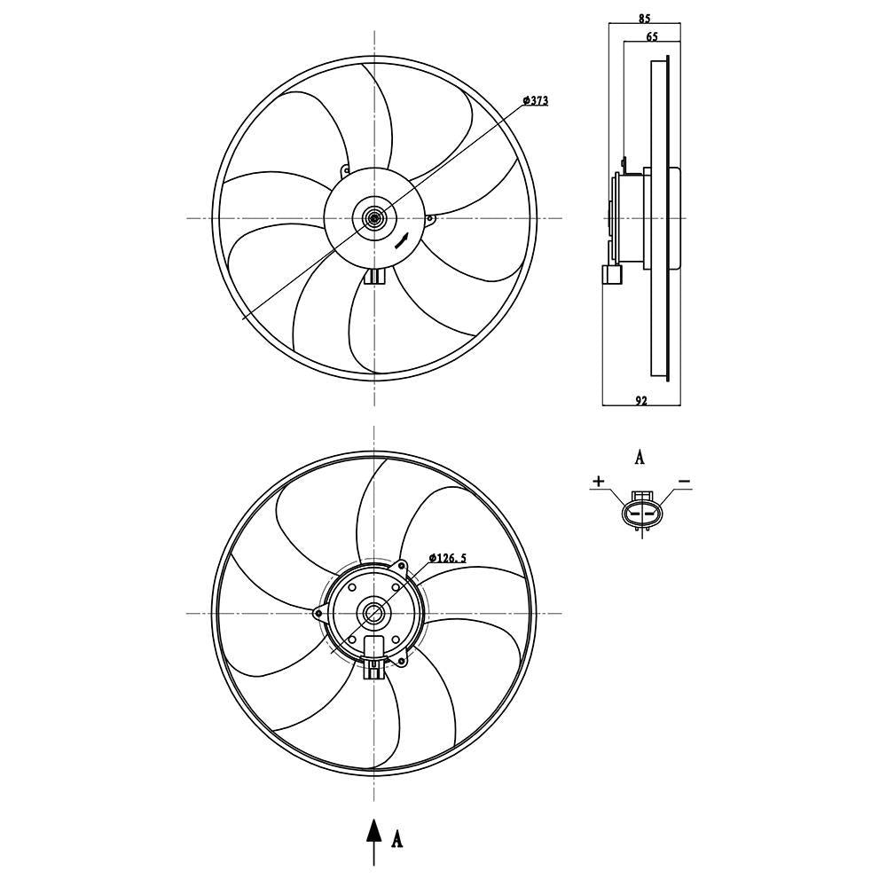 Eletroventilador - Gauss - GE1157 - (2)