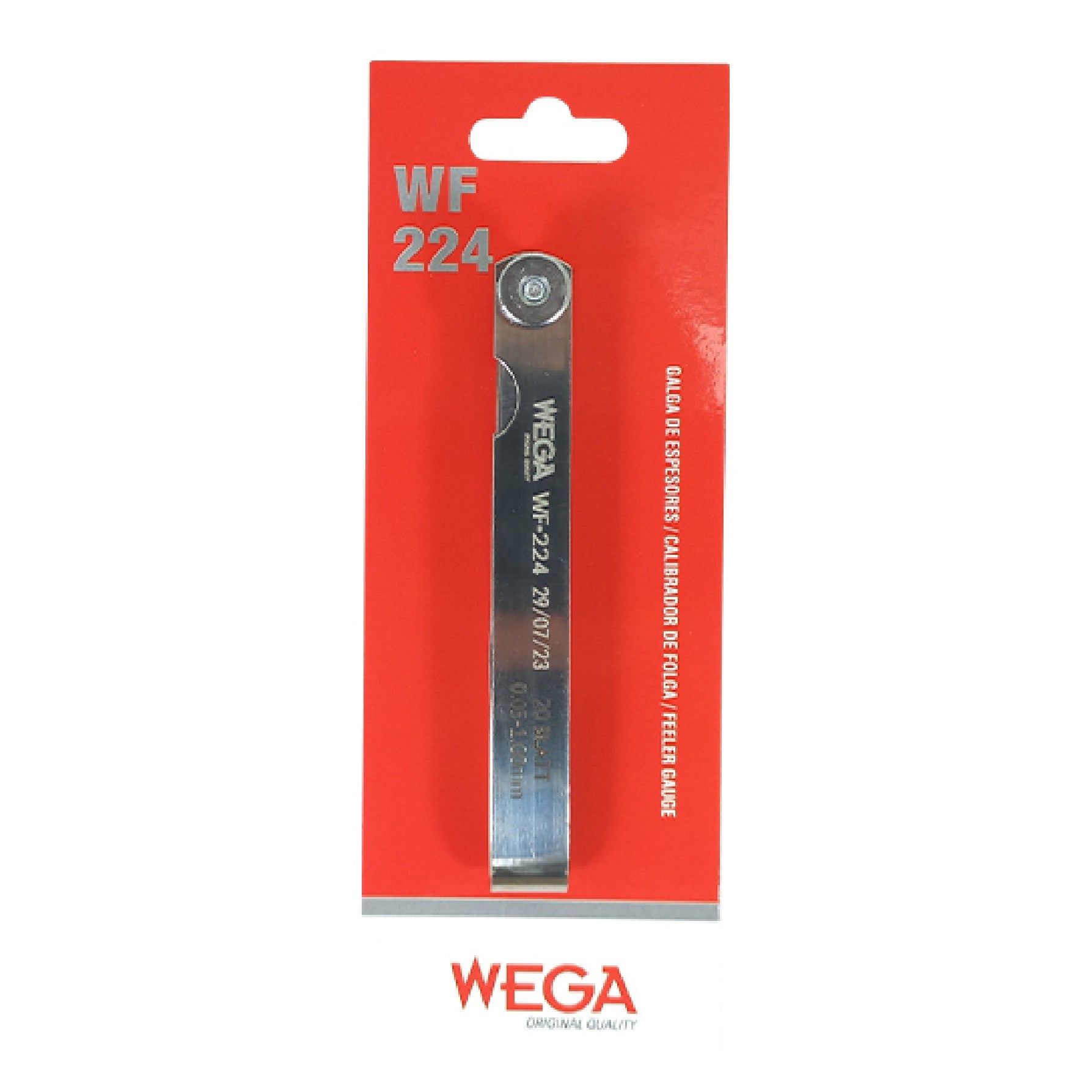 Calibrador de Folga - Wega - WF224 - (1)