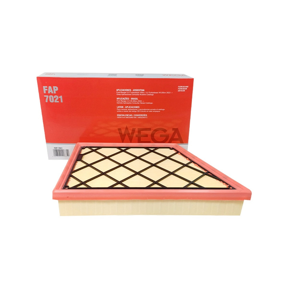 Filtro Ar - Wega - FAP7021 - (1)