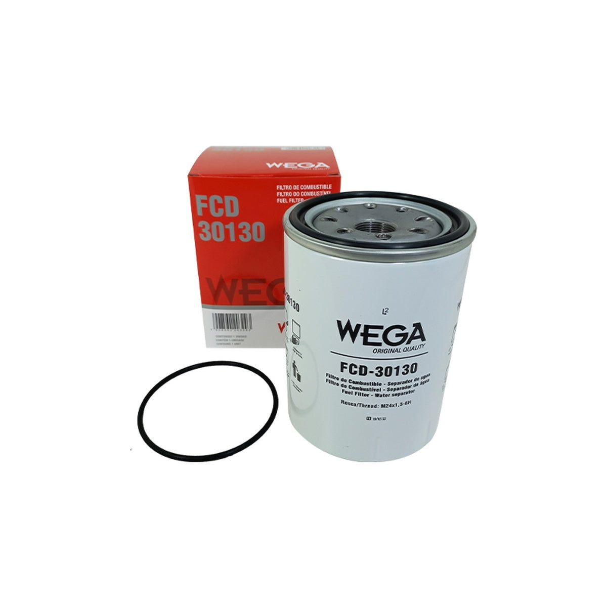 Filtro de Combustível - Wega - FCD30130 - (1)