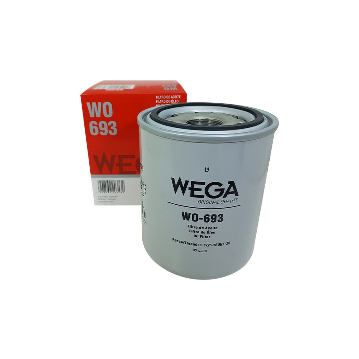 Filtro de Óleo - Wega - WO693 - (1)
