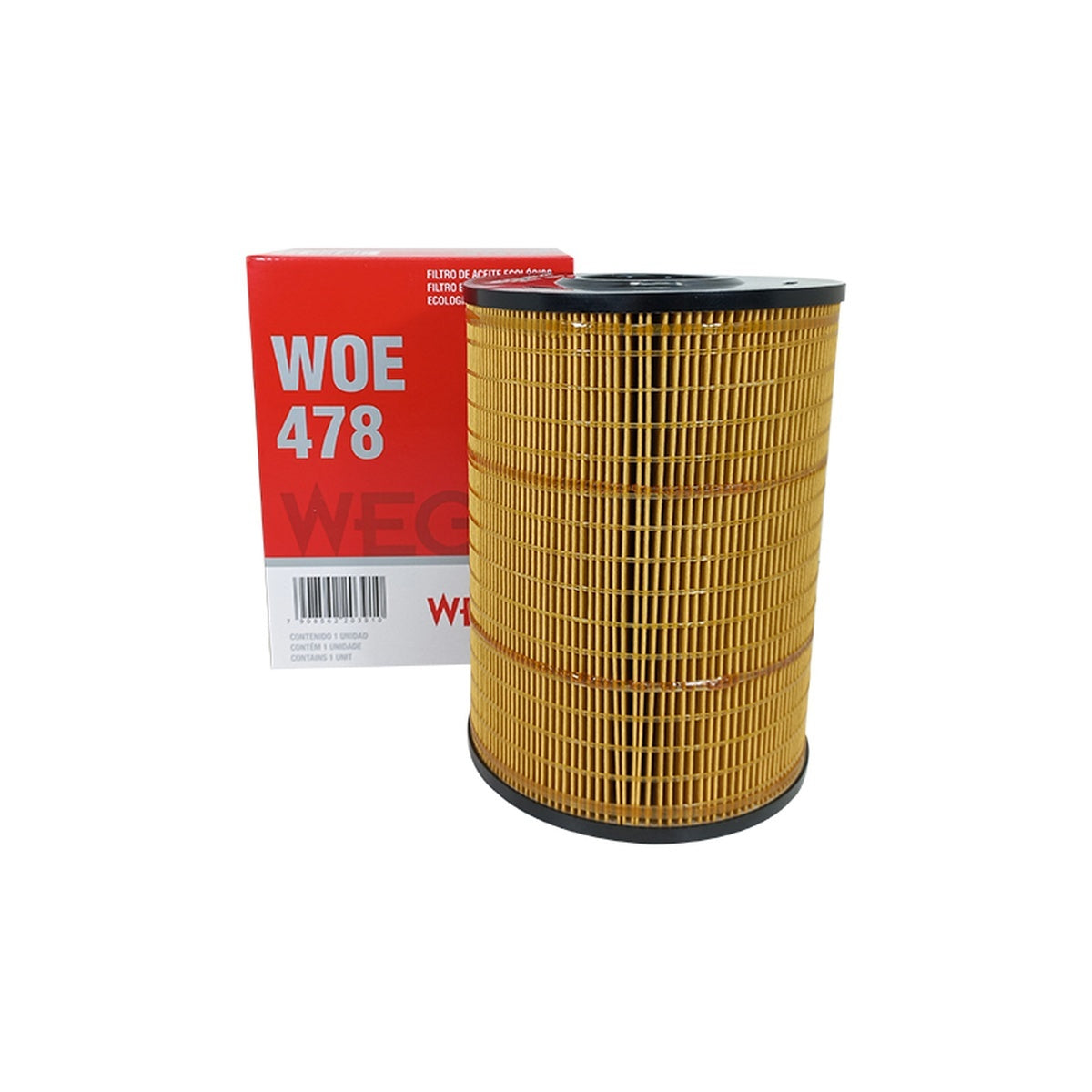 Filtro de Óleo - Wega - WOE478 - (1)