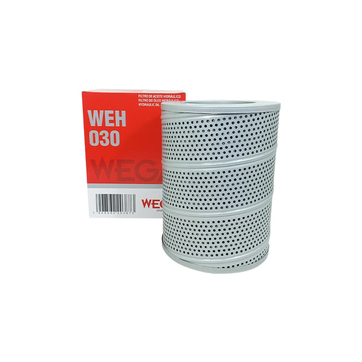 Filtro de Óleo Hidráulico - Wega - WEH030 - (1)