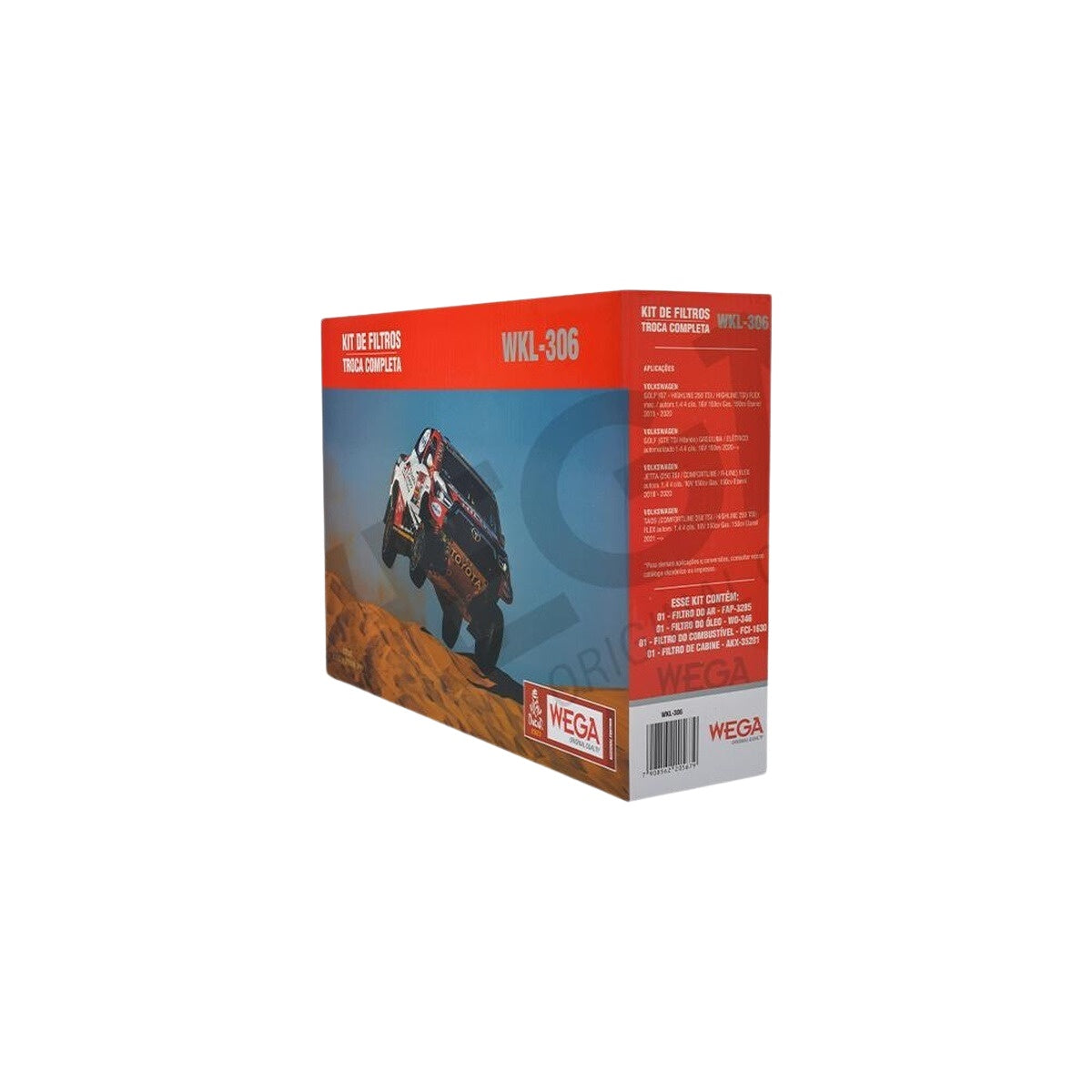 Kit de Filtros Golf Jetta Taos 1.4 Tsi - Wega - Wkl-306 - (3)