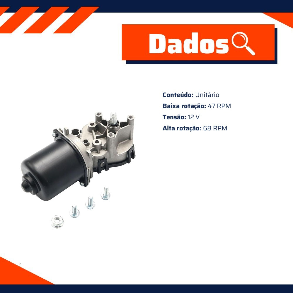 Motor do Limpador de Para-Brisas - Gauss - GE5301 - (2)