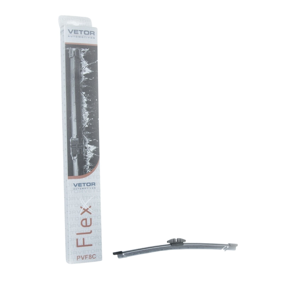 Palheta Traseira Flex para Citroen C3 e Jeep Commander - Vetor - PVF8C - (1)