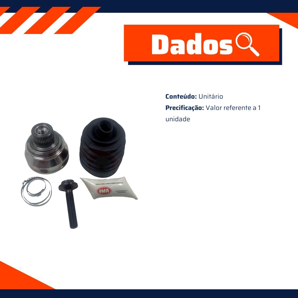 Ponteira Homocinética para AUDI A4 e A4 Cabriolet - IMA - AL-1709 - (2)