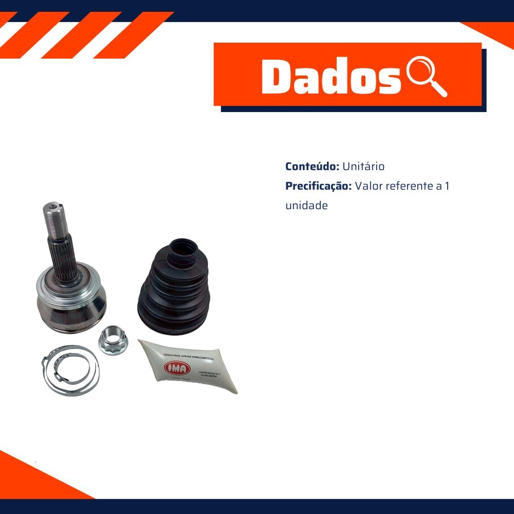 Ponteira Homocinética para Toyota Prius - IMA - AL-1774 - (2)