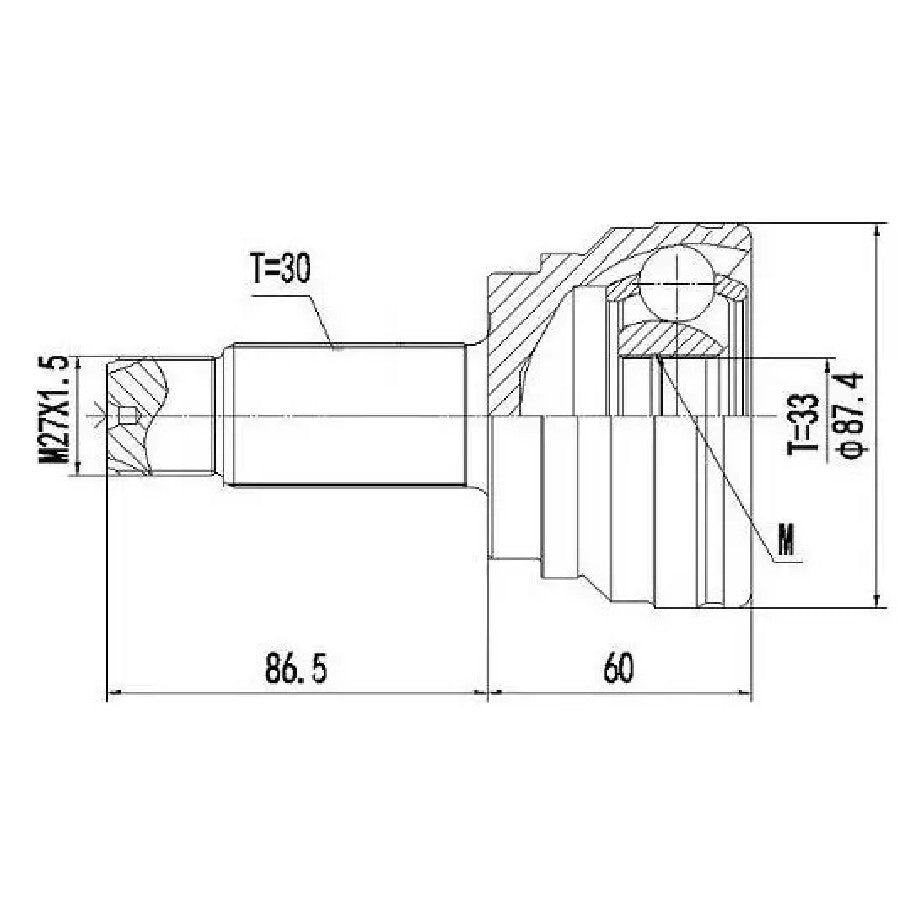 Ponteira Homocinética - IMA - AL-1713 - (7)