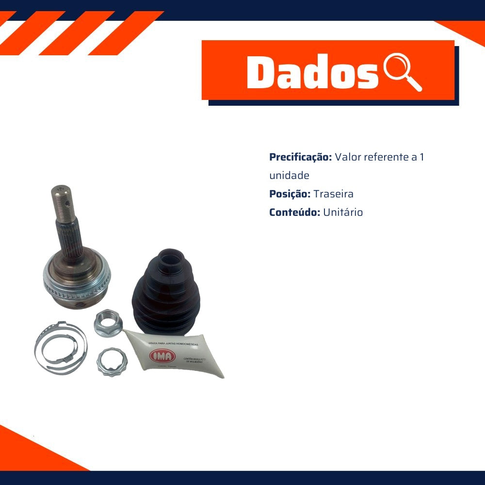 Ponteira Homocinética Traseira para Toyota RAV4 - IMA - AL-1771 - (2)