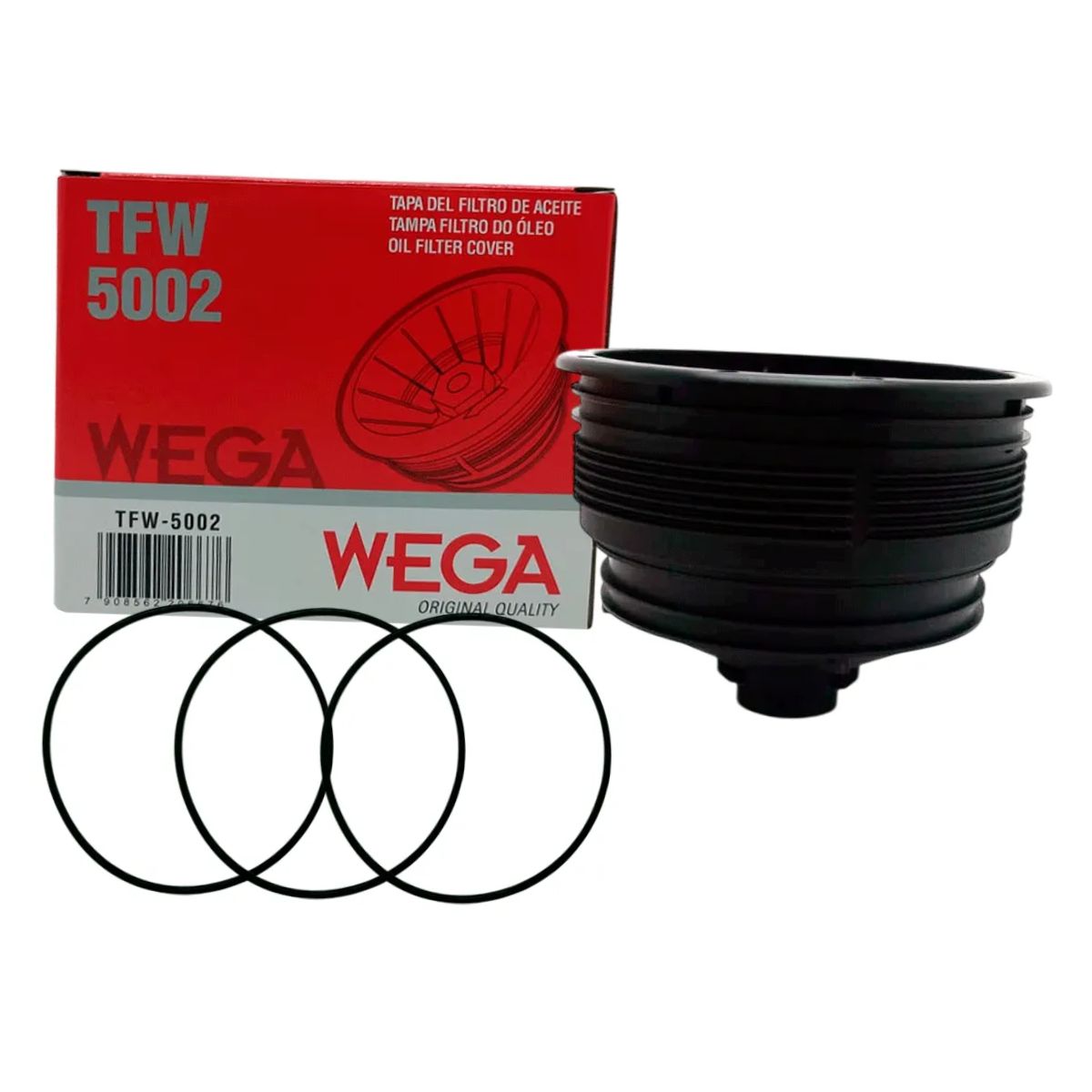 Tampa do Filtro de Óleo Lubrificante - Wega - TFW-5002 - (1)