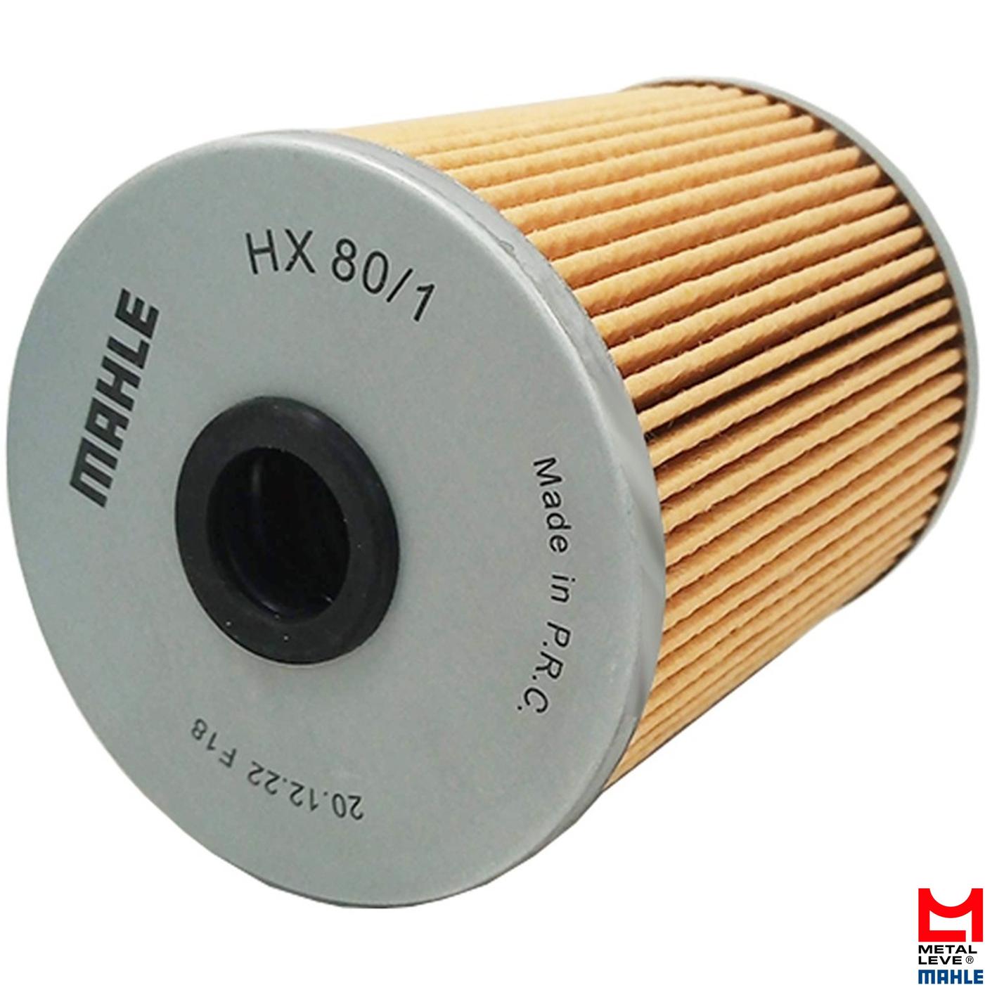 Elemento do Filtro de Óleo Hidráulico - Mahle Metal Leve - HX80/1 - (1)