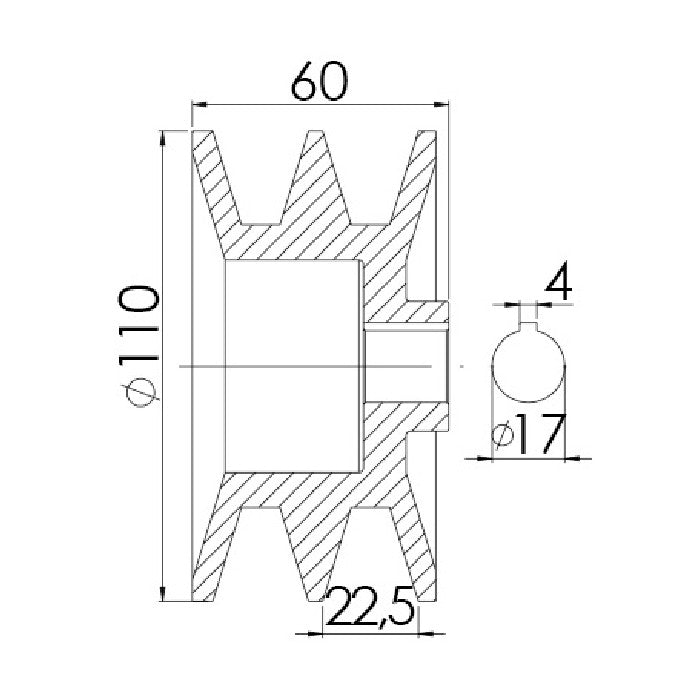 Polia para Alternador - Unifap - 3.359 - (3)