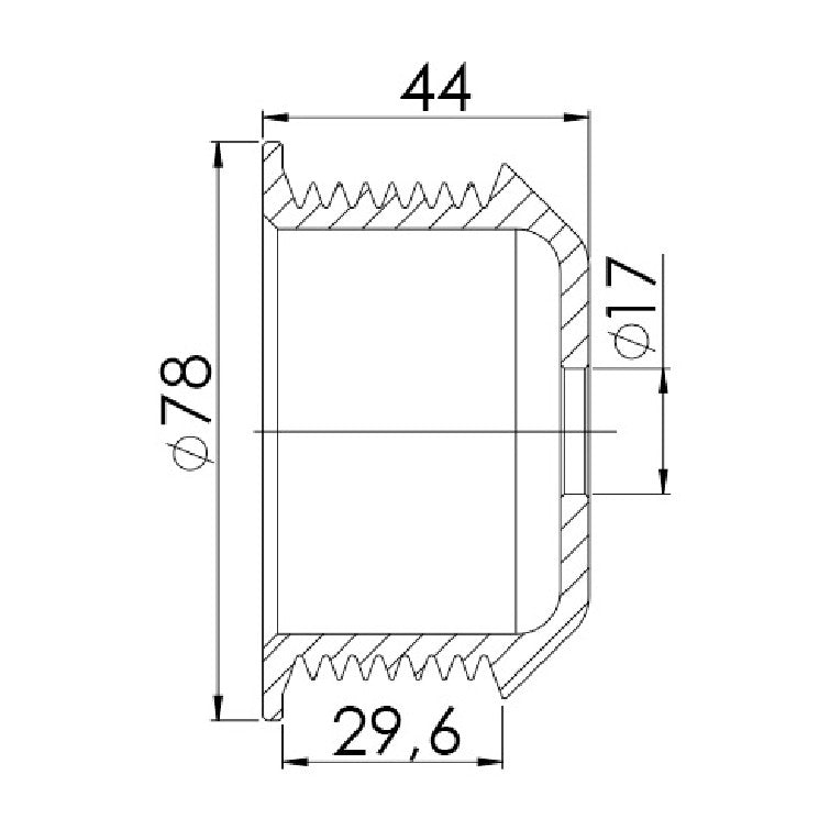 Polia para Alternador - Unifap - 3.432 - (3)