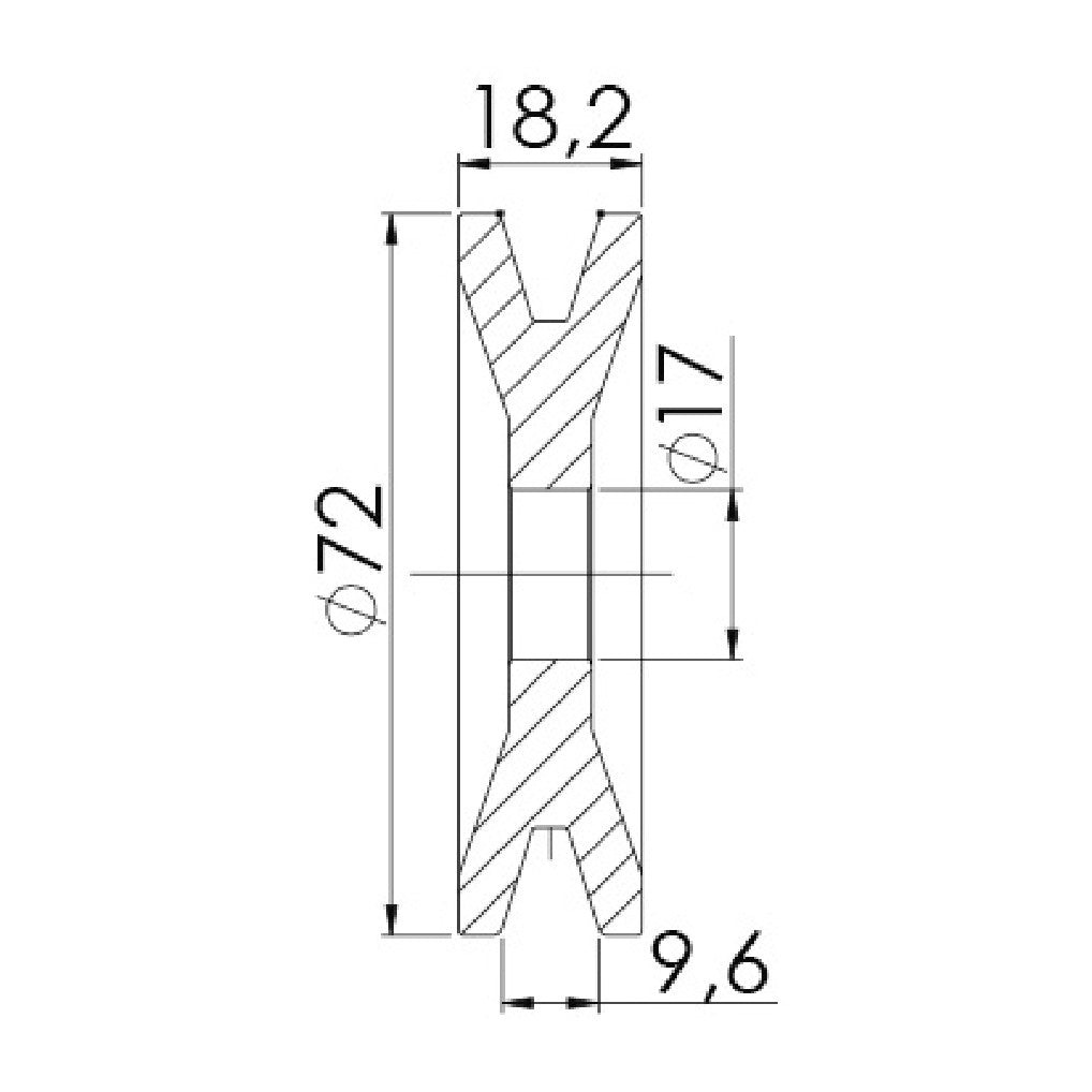 Polia para Alternador - Unifap - 3.481 - (2)