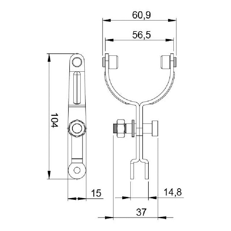 Garfo para Motor de Partida - Unifap - 4.405 - (3)