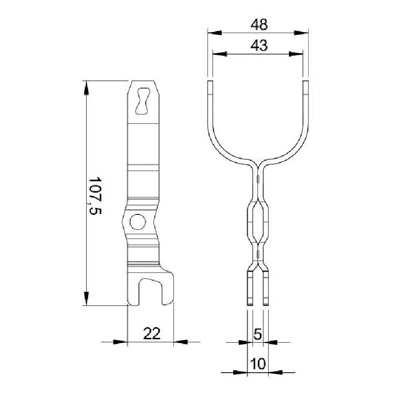 Garfo para Motor de Partida - Unifap - 4.424 - (2)