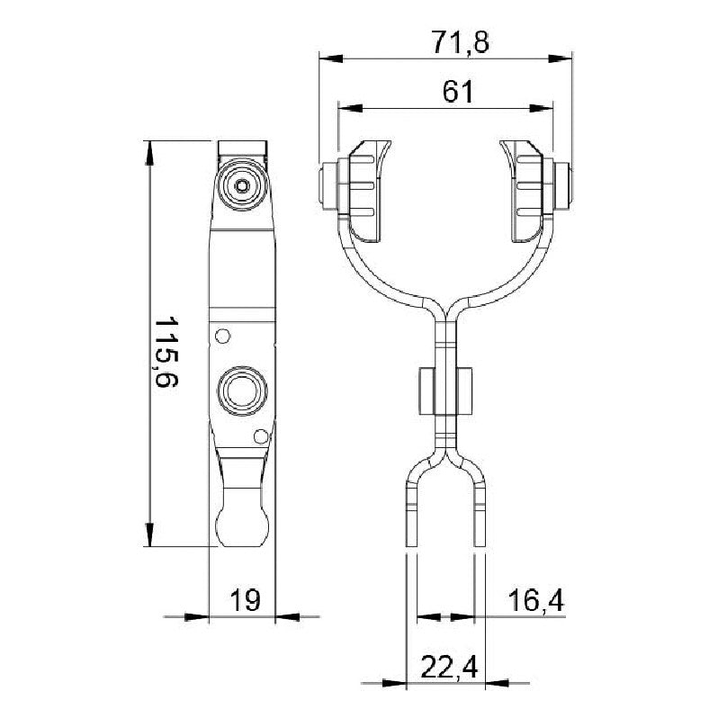 Garfo para Motor de Partida - Unifap - 4.428 - (2)