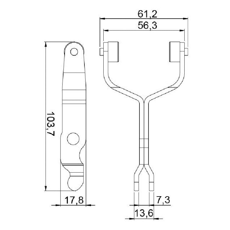 Garfo para Motor de Partida - Unifap - 4.432 - (2)