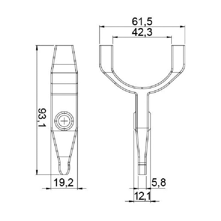 Garfo para Motor de Partida - Unifap - 4.433 - (2)