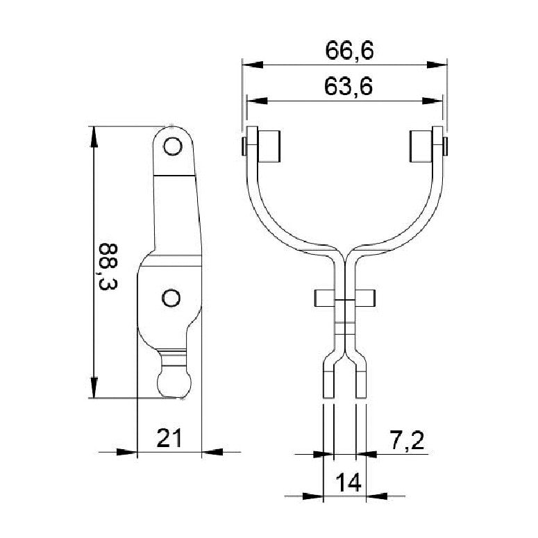 Garfo para Motor de Partida - Unifap - 4.435 - (3)