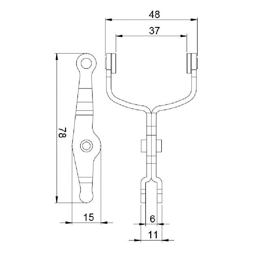 Garfo para Motor de Partida - Unifap - 4.437 - (2)