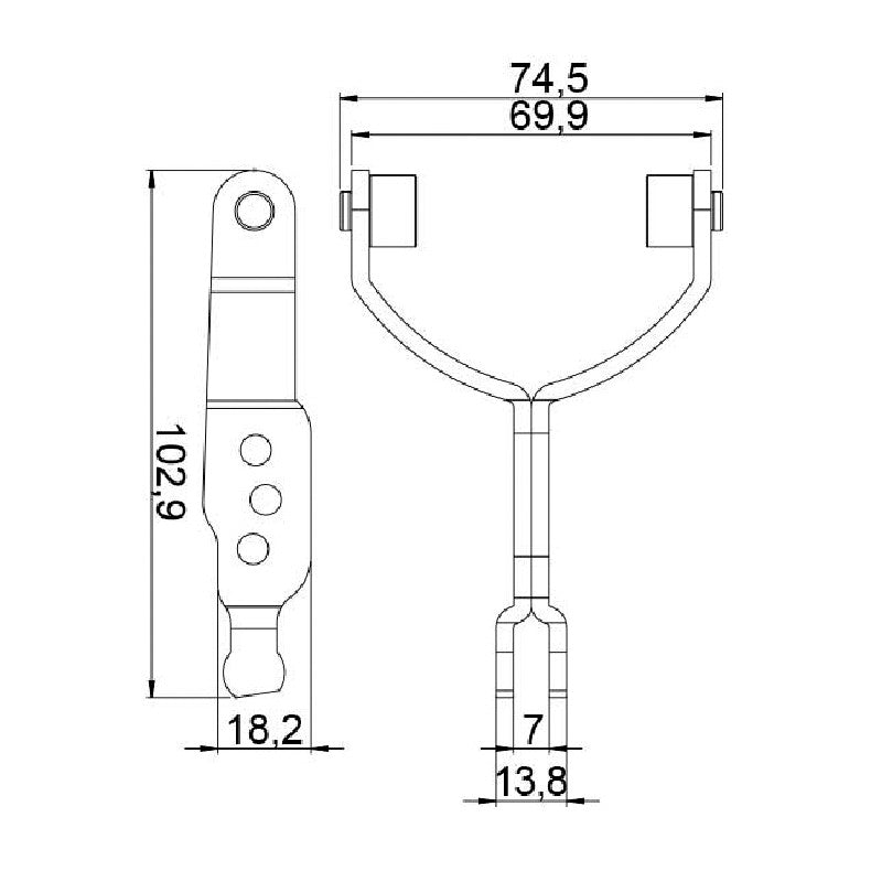 Garfo para Motor de Partida - Unifap - 4.436 - (3)