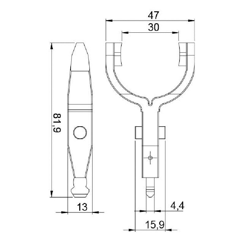 Garfo para Motor de Partida - Unifap - 4.442 - (3)