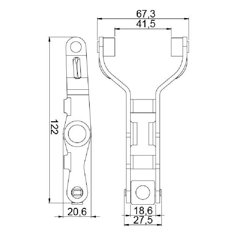 Garfo para Motor de Partida - Unifap - 4.444 - (3)