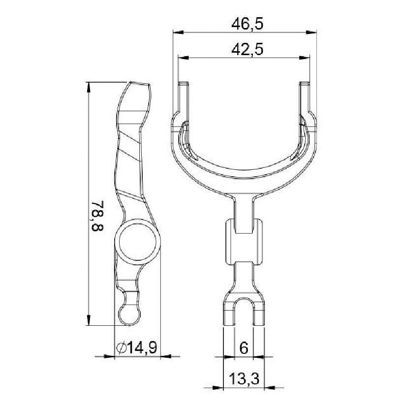 Garfo para Motor de Partida - Unifap - 4.447 - (2)