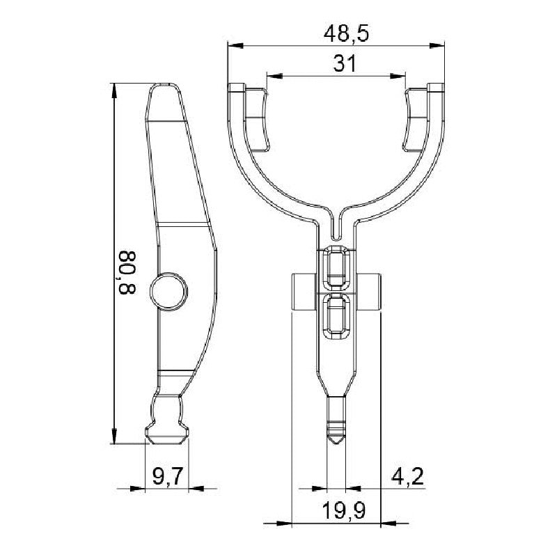 Garfo para Motor de Partida - Unifap - 4.451 - (3)