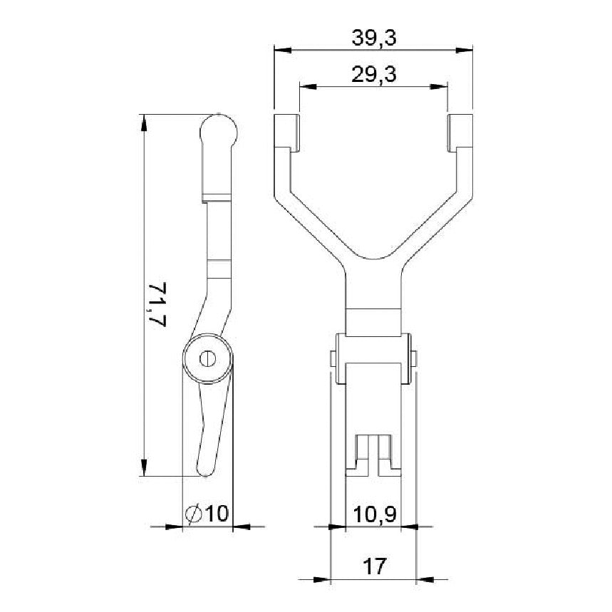 Garfo para Motor de Partida - Unifap - 4.452 - (3)