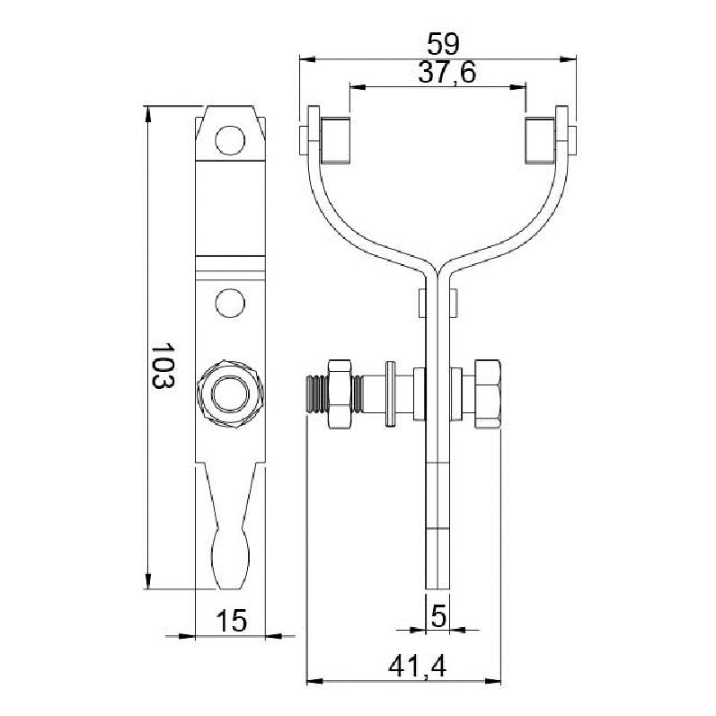 Garfo para Motor de Partida - Unifap - 4.454 - (2)