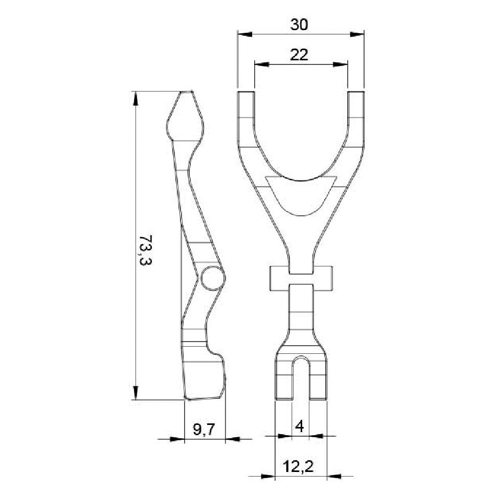 Garfo para Motor de Partida - Unifap - 4.457 - (3)