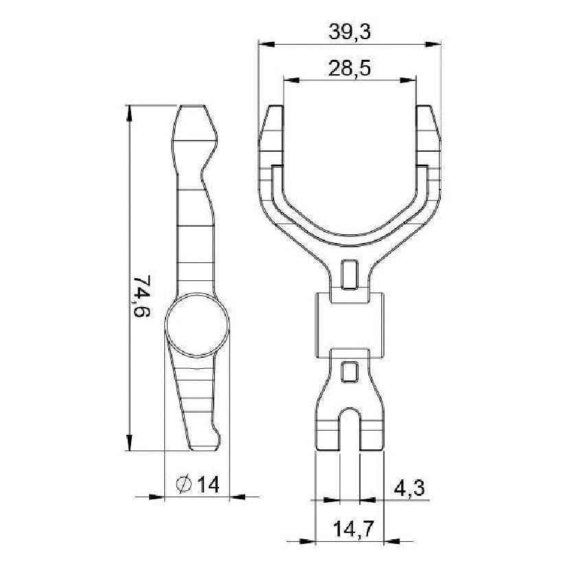 Garfo para Motor de Partida - Unifap - 4.458 - (3)