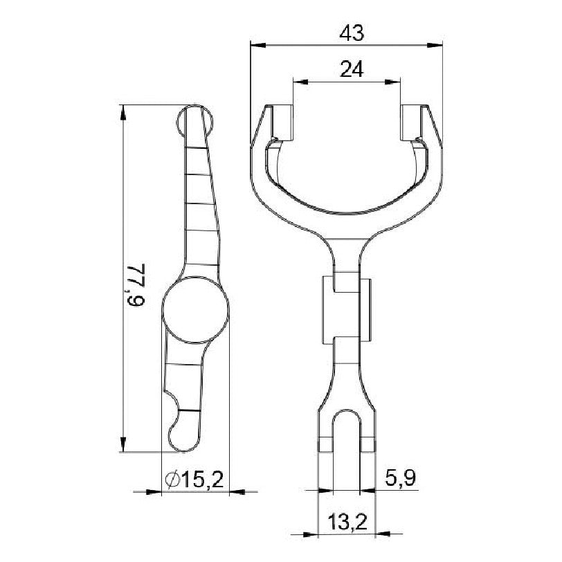 Garfo para Motor de Partida - Unifap - 4.459 - (3)