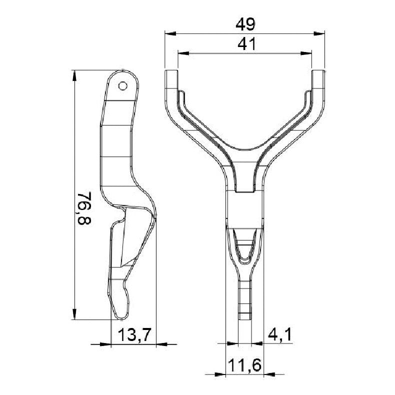 Garfo para Motor de Partida - Unifap - 4.461 - (3)