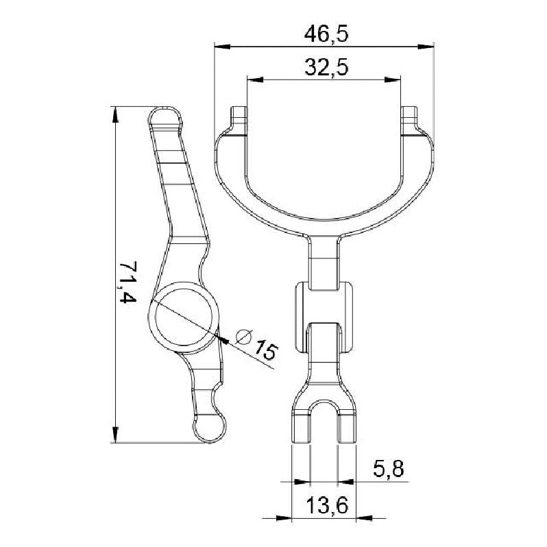 Garfo para Motor de Partida - Unifap - 4.467 - (3)